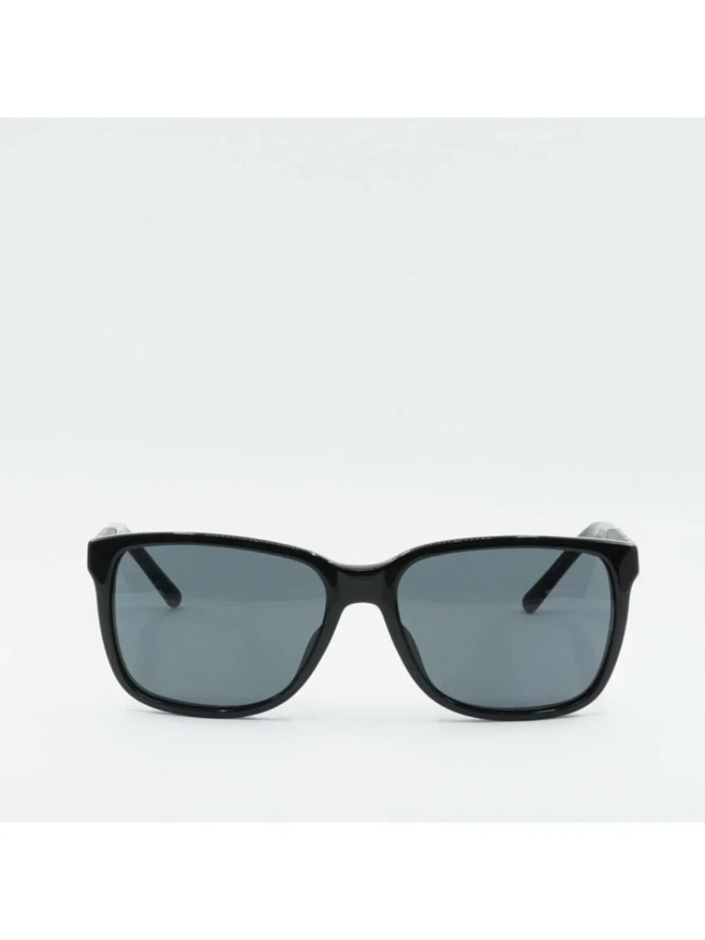 Burberry BE4181 300187 Men Sunglasses Black Rectangle Frame, Grey Lenses